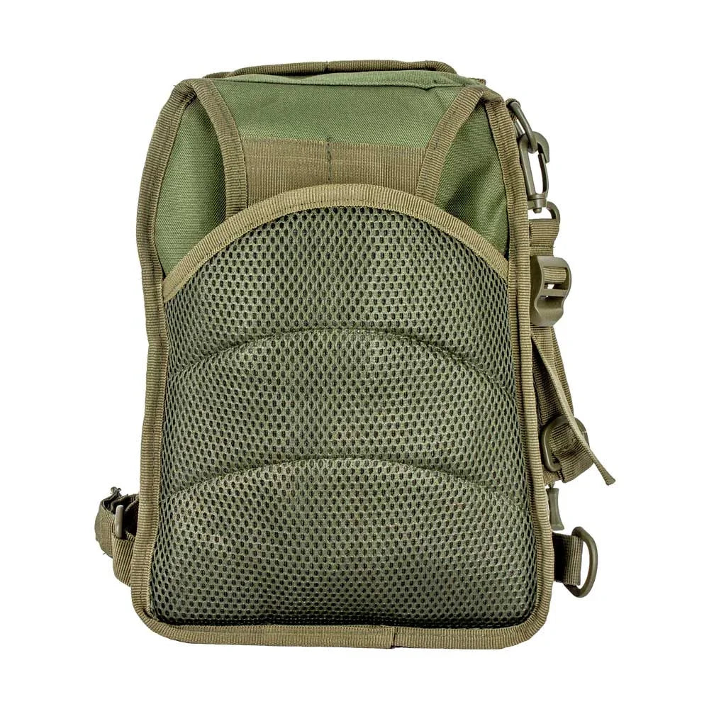 [GD] Tactical Chest Pack with 3 Compartments, Velcro Straps and USB Cable Slot, Variety of Colors / LML-2065 / 2065
