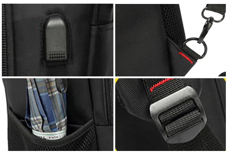 Classic Design Waterproof Men's Business Trolley Backpack With 4 Wheels Large Capacity Carry-on Backpack Suitcase for Wholesale