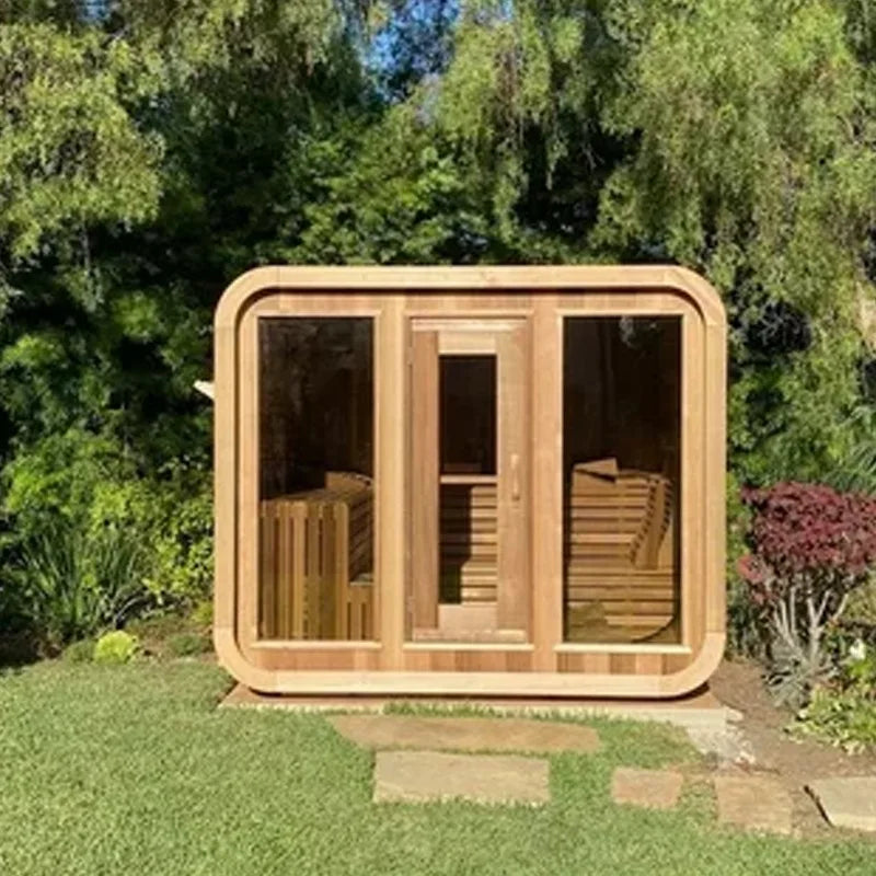 Best-selling sauna rooms Cabins Different styles of saunas, outdoor cube saunas are competitively priced