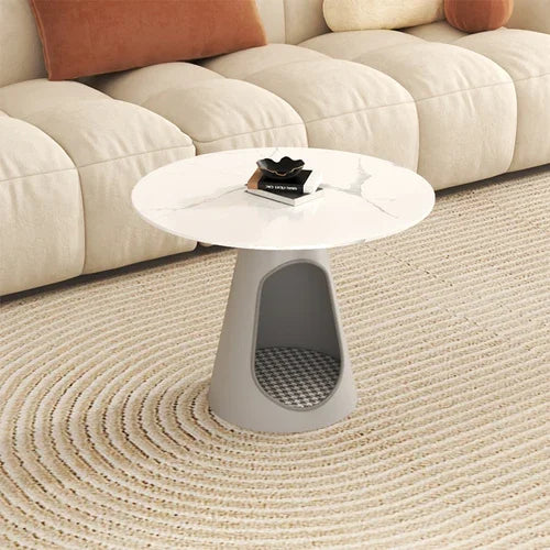 Round Modern Luxury Coffee Tables Living Room Unique Marble Coffee Tables Nordic Minimalist Mesa Auxiliar Salon Furniture